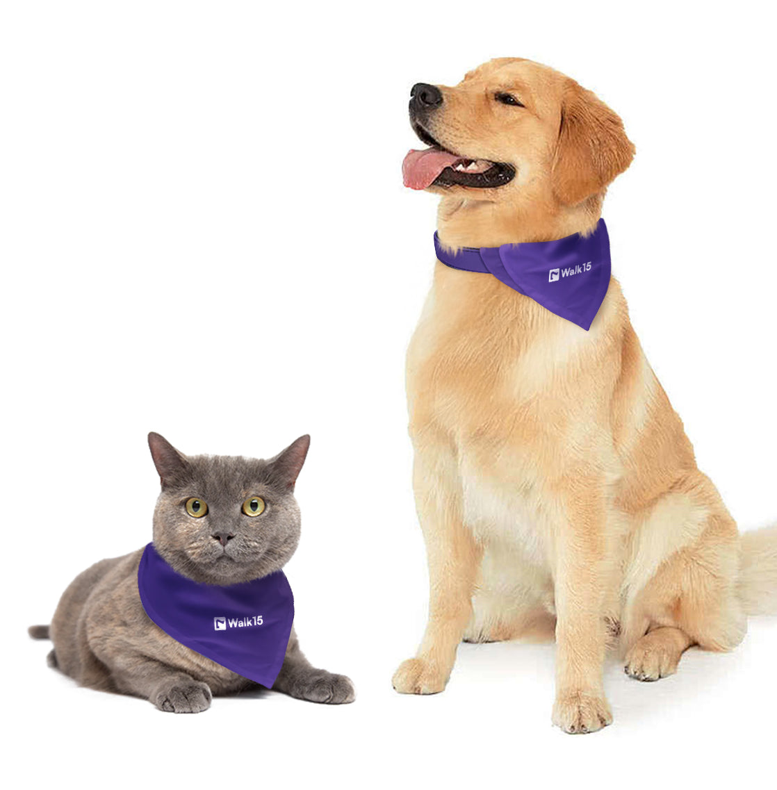 Skarelė su Walk15 logotipu